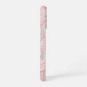 Pink Lace and Tulle Feminine Phone Case iPhone 16ケース (右側面)