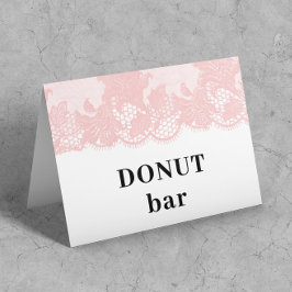 Pink Lace  Popcorn Bar Tent