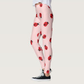 Pink Ladybug Leggings レギンス (左)