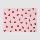 Pink Ladybug Tissue Paper 薄葉紙 (正面)