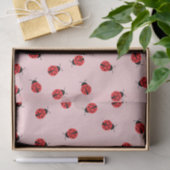 Pink Ladybug Tissue Paper 薄葉紙 (ギフト)
