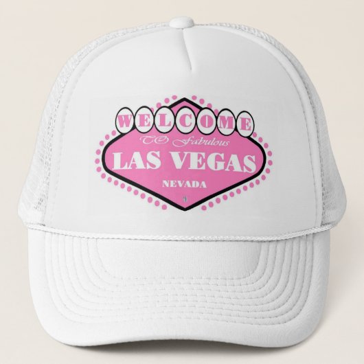 PINK Las Vegasロゴキャップ キャップ (正面)