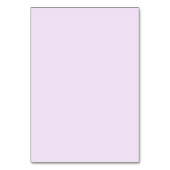 Pink Lavender Floral Table Number Cards  テーブルナンバー (裏面)