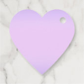 Pink Lavender Heart フェイバータグ (裏面)