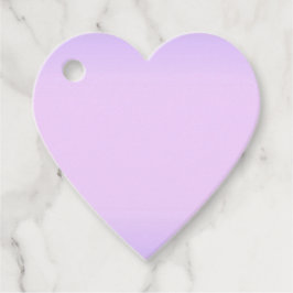 Pink Lavender Heart フェイバータグ