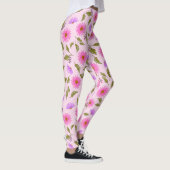 Pink Lavender Lacy Daisy Leggings レギンス (右)