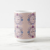 Pink Lavender MidCentury Modern Morphing Mug モーフィングマグカップ (中央)