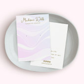 Pink Lavender Waves Earring Display Holder