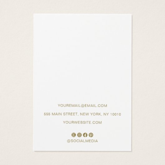 Pink Lavender Waves Earring Display Holder (裏面)