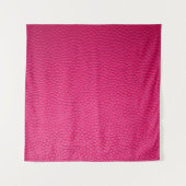 Pink leather leather texture skin タペストリー (正面(横))