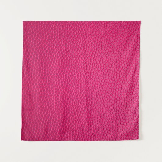 Pink leather leather texture skin タペストリー (正面)