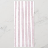 Pink Lemon Girls Baby Shower  メニュー (裏面)