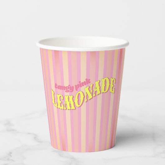 Pink Lemonade Birthday 紙コップ (裏面)