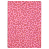 Pink Leopardスキンクリップボード クリップボード (裏面)