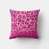 Pink Leopard BFF Friends最高の写真 クッション (裏面)