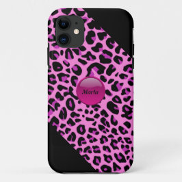 Pink Leopard iPhone 5ケース iPhone 11 ケース