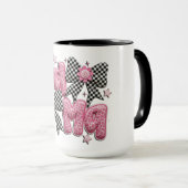 Pink Leopard Mama マグカップ (正面右)