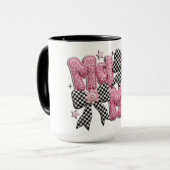 Pink Leopard Mama マグカップ (正面左)