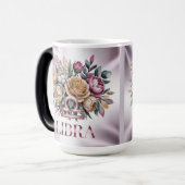 Pink Libra Glyph Lavender Morphing Mug モーフィングマグカップ (正面左)