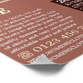 Pink Lingerie, Women's Clothing Store Advert ポスター (角)