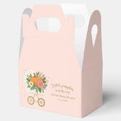 Pink Little Pumpkin Girl Baby Shower フェイバーボックス (オープン)