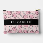 Pink Lollipops, Heart Lollipops, Lolly, Your Name アクセサリーポーチ (裏面)