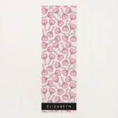 Pink Lollipops, Heart Lollipops, Lolly, Your Name ヨガマット (裏面)