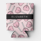 Pink Lollipops, Heart Lollipops, Lolly, Your Name 缶クーラー (正面)