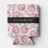 Pink Lollipops, Heart Lollipops, Lolly, Your Name 缶クーラー (裏面)