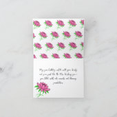 Pink lotus シーズンカード (内部)