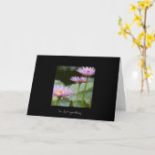 Pink Lotus ・共感表 カード (黄色い花)