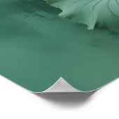 Pink Lotus Artwork ポスター (角)