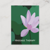 Pink Lotus Flower 名刺 (正面)