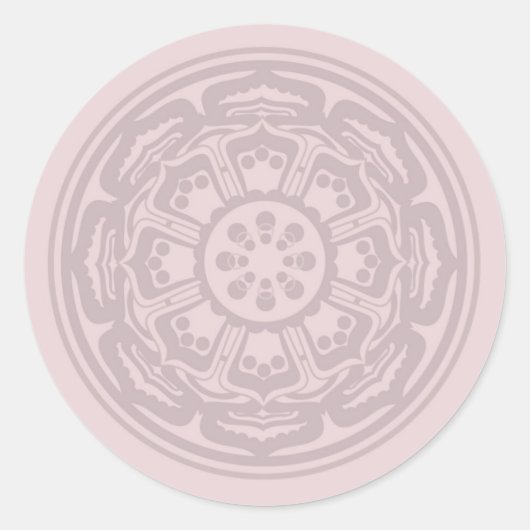 pink_lotus - Lg.シール ラウンドシール (正面)