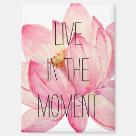 Pink Lotus Live in the Moment マグネット