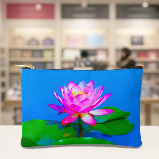 Pink Lotus Pouch アクセサリーポーチ