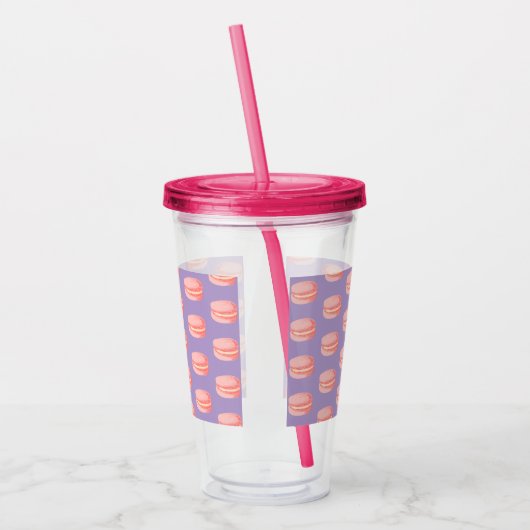 Pink Macaroons アクリルタンブラー (左)