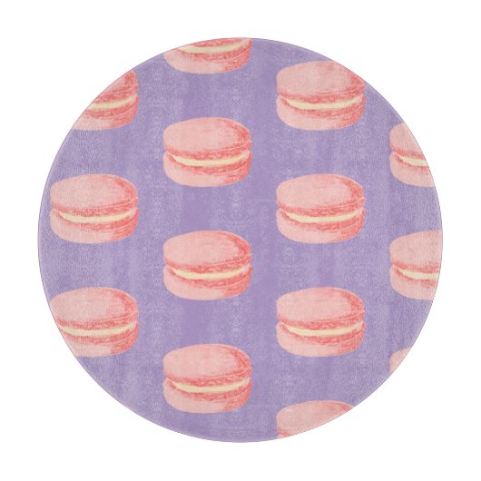 Pink Macaroons カッティングボード (正面)