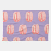 Pink Macaroons キッチンタオル (横)