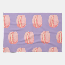 Pink Macaroons キッチンタオル