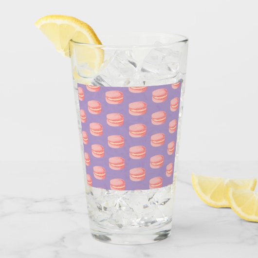 Pink Macaroons タンブラーグラス (アイス正面)