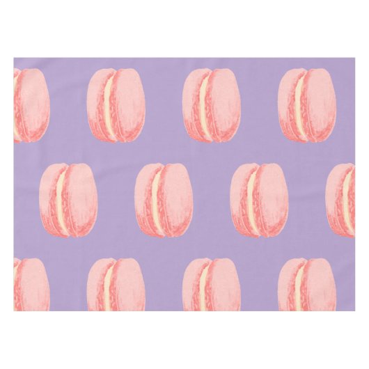 Pink Macaroons テーブルクロス (正面(横))