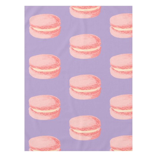 Pink Macaroons テーブルクロス (正面)