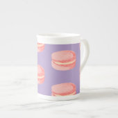 Pink Macaroons ボーンチャイナマグカップ (正面右)