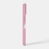 Pink Magic Christmas iPhone 15ケース (右側面)