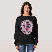 Pink Maid Janitorial Cleaning Service Uniform スウェットシャツ (正面フル)