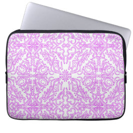 Pink Mandala Lace Laptop Sleeve ラップトップスリーブ
