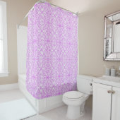 Pink Mandala Lace Shower Curtain シャワーカーテン (インサイチュ)