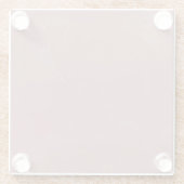 Pink marble ガラスコースター (裏面)