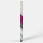 Pink Marble Design Samsung Galaxyケース (右側面)